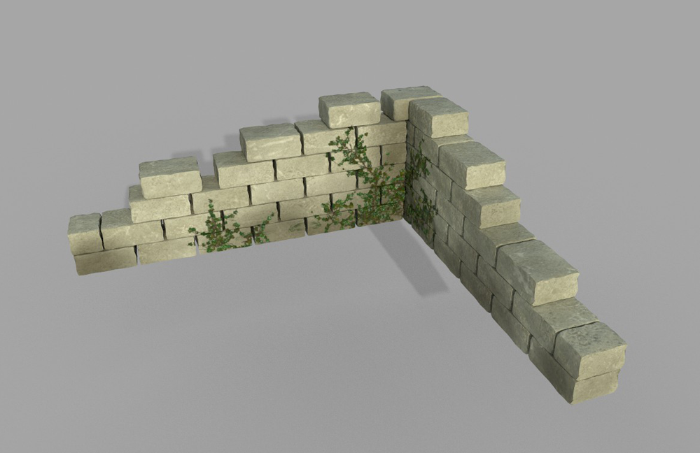 Stone wall