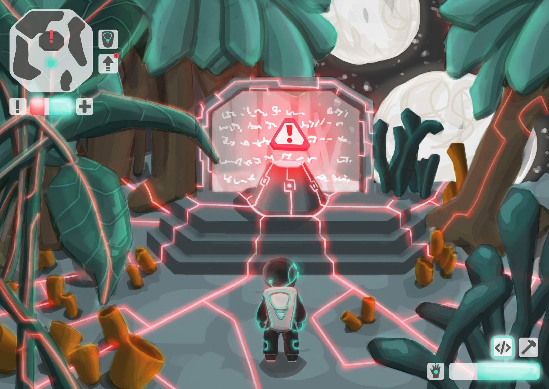 Game Scene 1 with User Interface